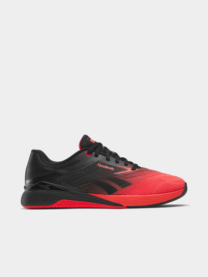 Mens Reebok Nano X5 Red/Black Training Shoes