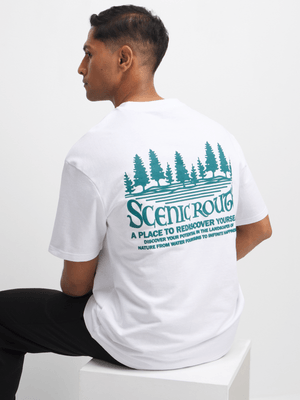 Jet Men's White Scenic Route T-Shirt