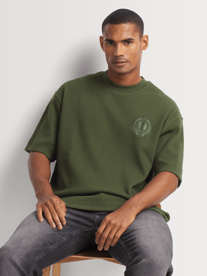 Fabiani Men's Fatigue Texture Waffle T-shirt