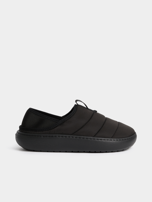 Crocs Men's Classic Puff Moc Black Clog