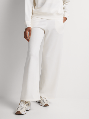 Scuba Wide Leg Elasticated Waist Pants