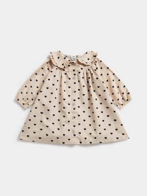 Jet Toddler Girls Stone Hearts Corduroy Dress