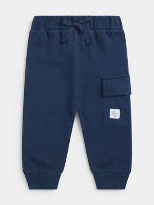 Jet Toddlers Navy Cargo Active Pants