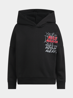 Jet Younger Boys Black Mile Morales Active Top
