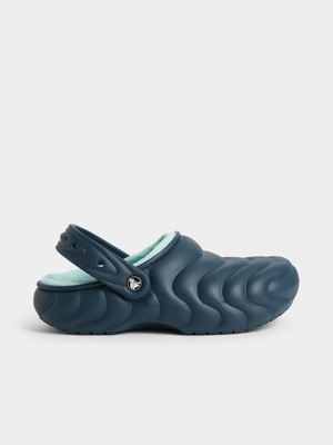 Crocs Men's Classic Lined Overpuff Navy Clog