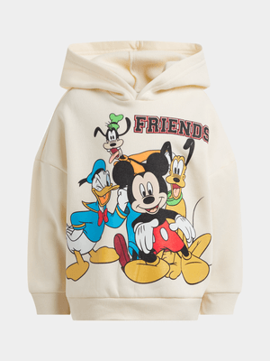 Jet Younger Boys Almond Milk Mickey & Friends Active Top