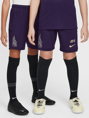 Nike Boys Dri-Fit Academy 25 "Kylian Mbappé" Purple Shorts