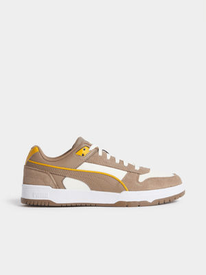 Puma Mens RBD Game Brown/White Sneakers