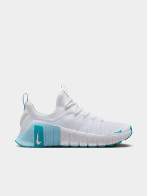 Nike Womens Free Metcon 6 White/Cactus Training Shoes