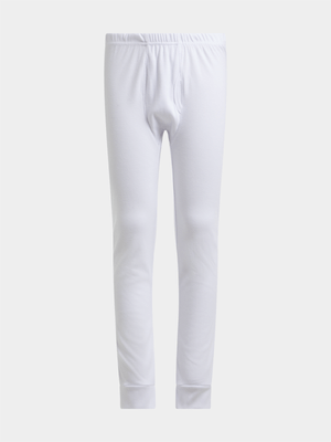 Jet Older Boys White Long Johns