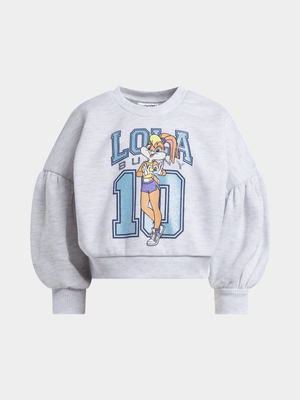 Jet Younger Girls Ice Melange Lola Bunny Active Top