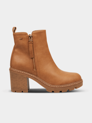 Women's Miss Black Tan Kat 3 Boots