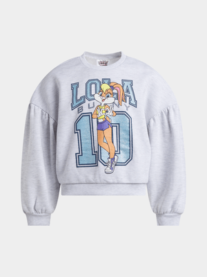 Jet Older Girls Ice Melange Lola Bunny Active Top