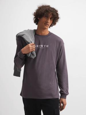 Jet Men's Charcoal T-Shirt