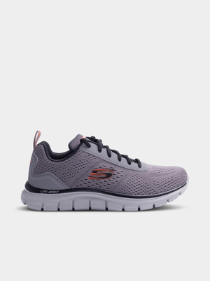 Mens Skechers Track Grey Sneaker
