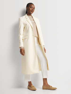 Lined Melton Coat