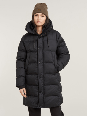 G-Star Women's Whistler Parka Dark Black Puffer