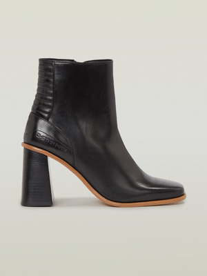 G-Star Women's Ringer Mid Leather Black Boots