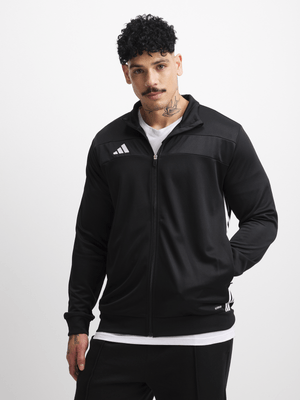 adidas Mens Tiro Essential Black Track Jacket
