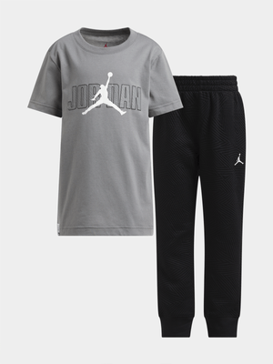 Jordan Boys Kids Sneaker School Pant Set