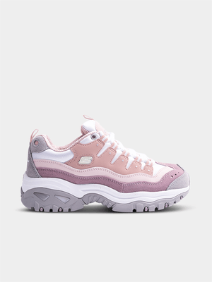 Women's Skechers Energy Pink/Purple Sneaker