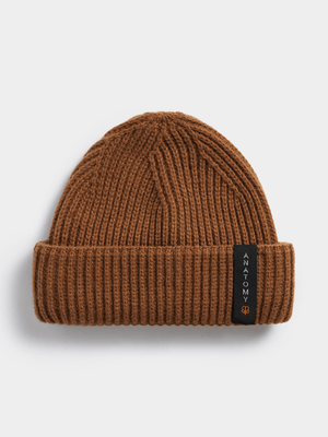 Anatomy Unisex Core Micro Brown Beanie