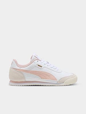 Women's Puma Turino 11 White/Pink Sneaker