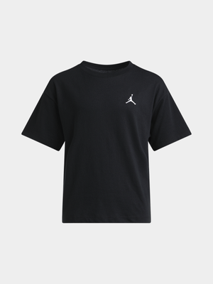 Jordan Unisex Youth Brooklyn Essentials Black T-Shirt