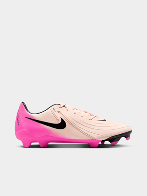 Nike Mens Phantom GX II Academy FG/MG Peach/Pink Boots