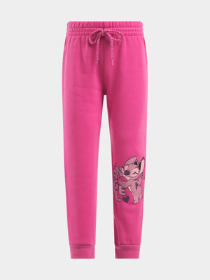 Jet Younger Girls Pink Angel Active Pants