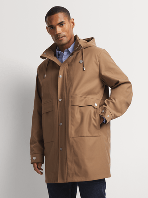 Fabiani Men's Natural Smart 3-in-1 Overcoat
