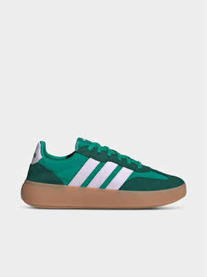 adidas Womens Barreda Decode Collegiate Green/Lavendar Sneakers