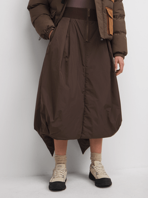 Anatomy Women's Brown Bubble Skirt