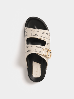 Luella Embroidery Moulded Sandals