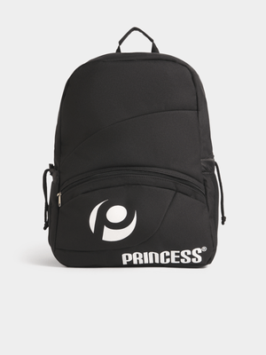Princess Hockey Black Backpack