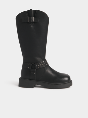 The FIX Women's Black Rider Boot
