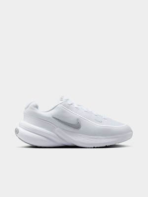 Nike Junior Grade-School Uplift White/Grey Running Shoes