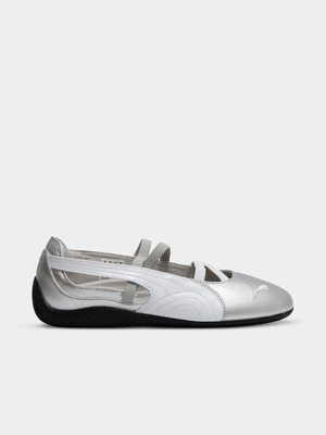 Puma Women's Speedcat Ballet Metallic Grey/Silver Sneaker