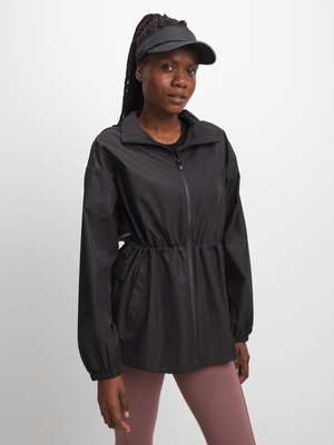 TS Womens Black Parka Jacket