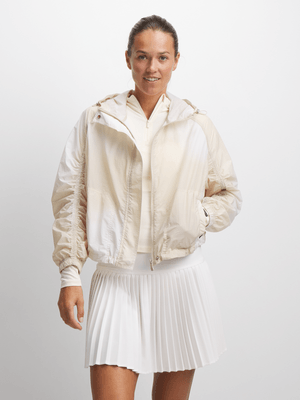 TS Womens Hooded Performance Natural Jacket