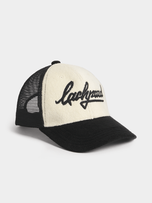 The FIX Unisex Black Peak Cap