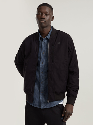 G-Star Men's Tech Bomber Stretch Black Jacket