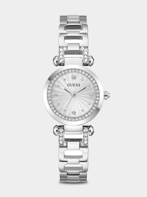 Guess Ginger Silver Plated Bracelet Watch