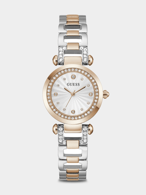 Guess Ginger Two Tone Bracelet Watch