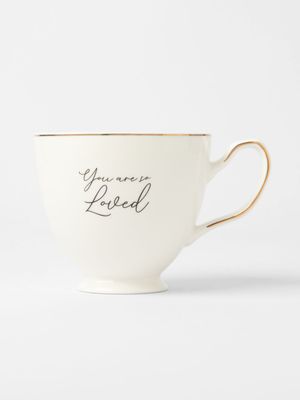 You Are So Loved Script Mug 450ml
