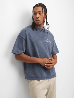 Yarns Men's Resort Navy T-Shirt