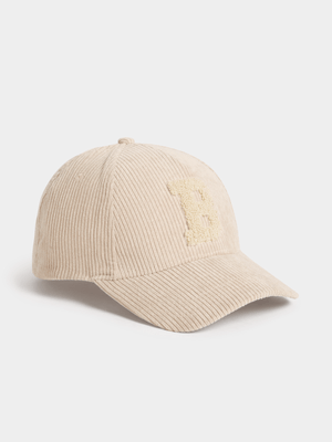 Jet Teen Boy's Stone Letter Corduroy Cap