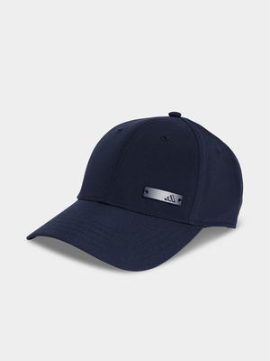 adidas Lightweight Metal Navy Baseball Cap
