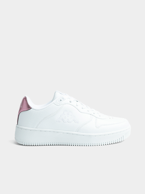 Women's Kappa Logo Maserta White/Pink Sneaker