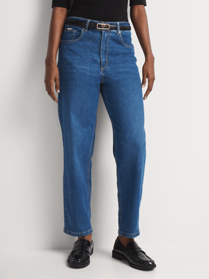 FF Denim Tapered Leg Jeans